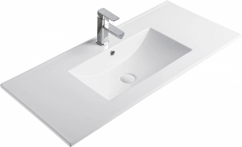 Изображение товара Раковина Gid Integrado NYJ803-100 71113 из фаянса, 101 см, белая