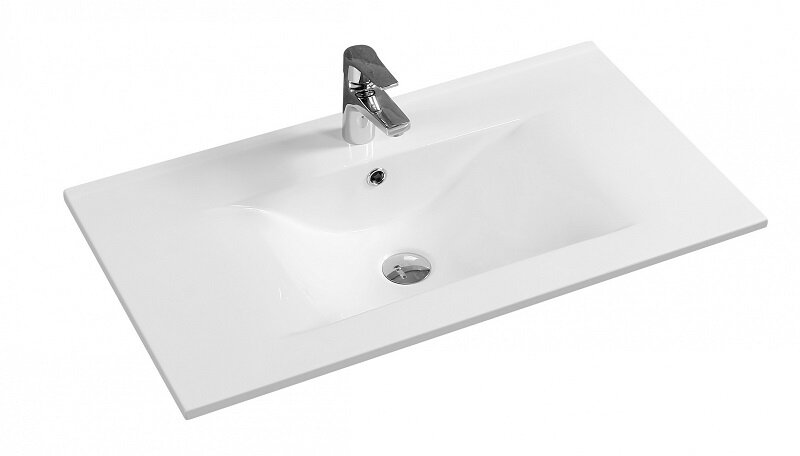 Изображение товара Раковина Gid Integrado NYJ807-75 71115 белая 76 см высокое качество