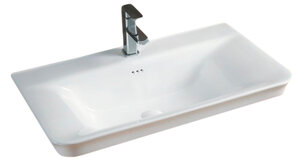 Изображение товара Раковина Gid Integrado NYJ851-60 71146 Белая 61 см фаянс встройка Испания