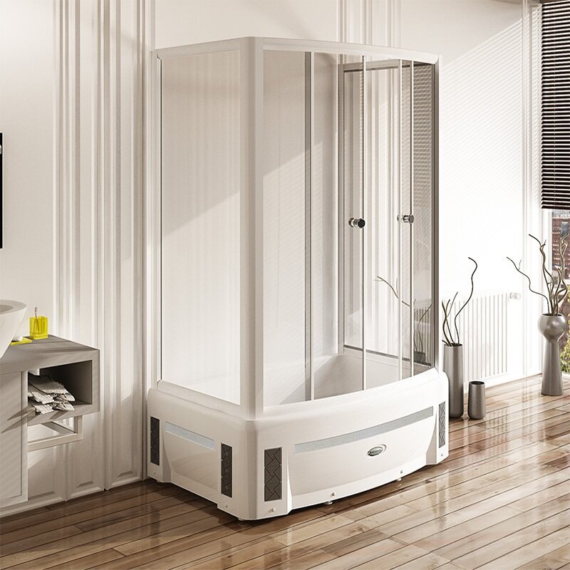 Изображение товара Душевой уголок Радомир Диана 139x95 см матовое стекло белый профиль Россия