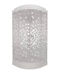 Изображение товара Душевая кабина Triton Стандарт Мозаика 90x90 см с крышой и раздвижными дверями