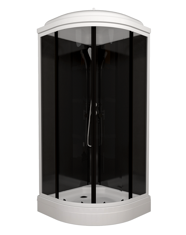 Изображение товара Душевая кабина Triton Нова 88x88 см с крышей и прозрачным стеклом