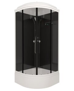 Изображение товара Душевая кабина Triton Топ Щ0000065702, 90 x 90 см, поддон средний В, стекло прозрачное, профиль белый