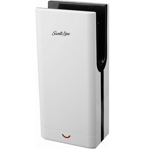 Изображение товара Высокоскоростная сушилка для рук SantiLine SL-8001 белый/черный