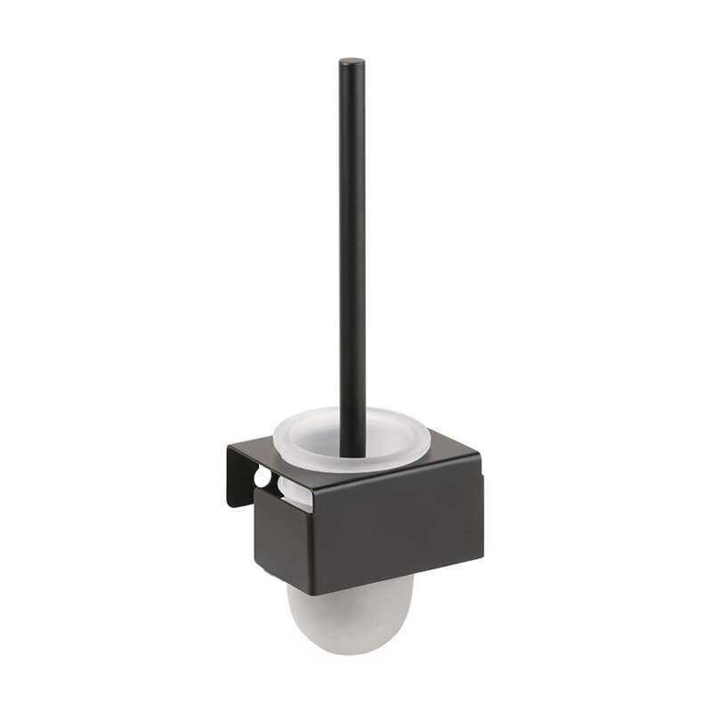 Изображение товара Настенный ершик Bemeta Living 101513180 из нержавеющей стали черный матовый