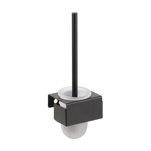 Изображение товара Настенный ершик Bemeta Living 101513180 из нержавеющей стали черный матовый