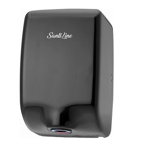 Изображение товара Высокоскоростная сушилка для рук SantiLine SL-8006 черный матовый