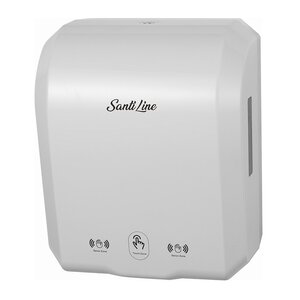 Изображение товара Автоматический диспенсер для бумажных полотенец SantiLine SL-8010 белый