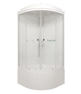 Изображение товара Душевая кабина Triton Ультра Щ0000061837 90x90 см с крышей и тропическим душем