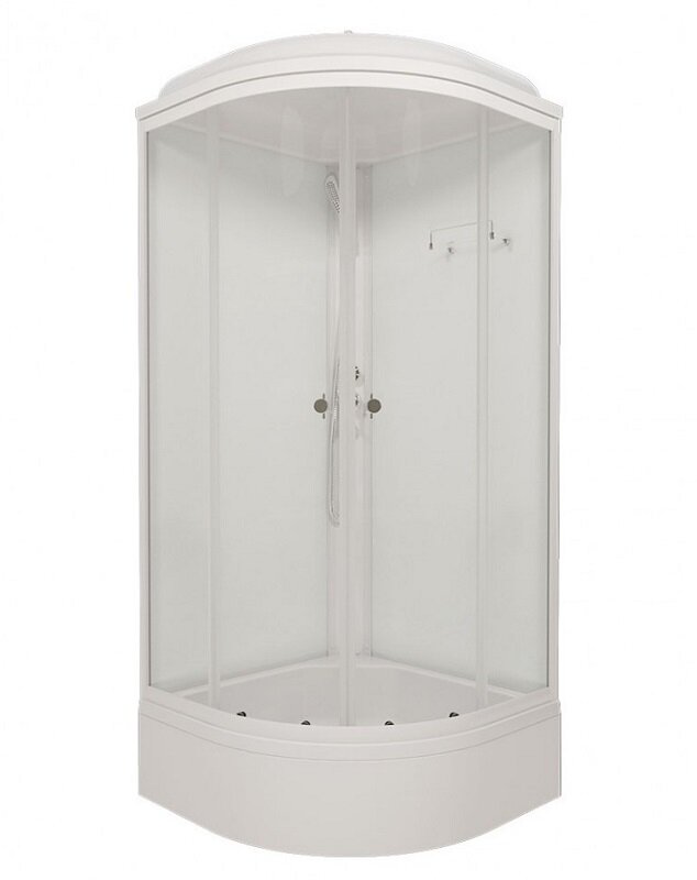 Изображение товара Душевая кабина Triton Ультра 90x90 с крышей и прозрачным стеклом