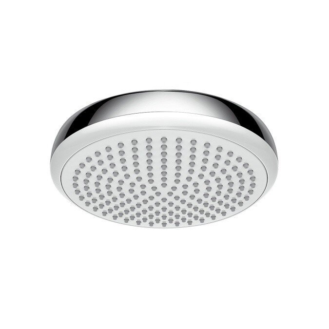 Изображение товара Верхний душ Hansgrohe Crometta, 18 х 18 см, 1 тип струи, без держателя, белый/хром (26576400)