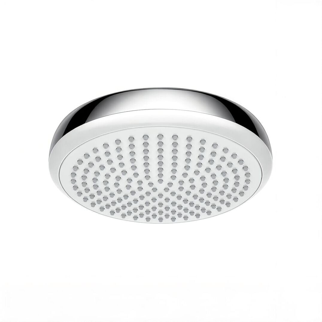 Изображение товара Верхний душ Hansgrohe Crometta, 18 х 18 см, 1 тип струи, без держателя, белый/хром (26576400)