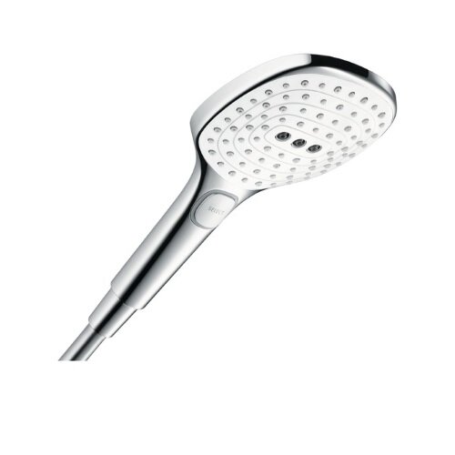 Изображение товара Ручной душ Hansgrohe Raindance 120 3jet EcoSmart в хроме и белом