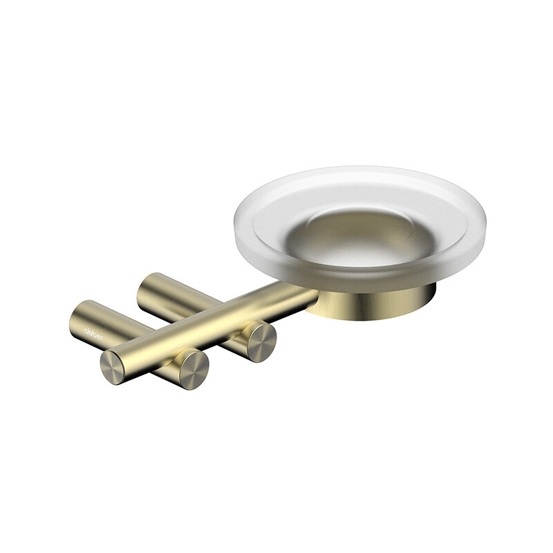 Изображение товара Стеклянная мыльница Abber Osten 316 AA1858BG золото брашированное настенная