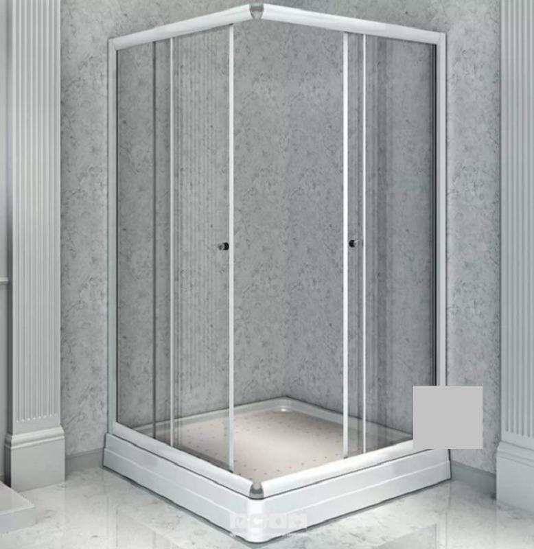 Изображение товара Душевой уголок Радомир Дрим 100x100 см стекло прозрачное профиль хром