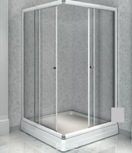 Изображение товара Душевой уголок Радомир Дрим 1-09-2-0-0-1230, 110 x 100 см, стекло прозрачное, профиль матовый хром