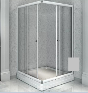 Изображение товара Душевой уголок Радомир Дрим 1-09-2-0-0-1200, 110 x 110 см, стекло прозрачное, профиль матовый хром