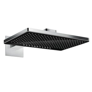 Изображение товара Верхний душ Hansgrohe Rainmaker Select, 460 x 300 мм, 2 режима струи, с держателем 24005600, черный/хром Изображение товара Верхний душ Hansgrohe Rainmaker Select, 460 x 300 мм, 2 режима струи, с держателем 24005600, черный/хром