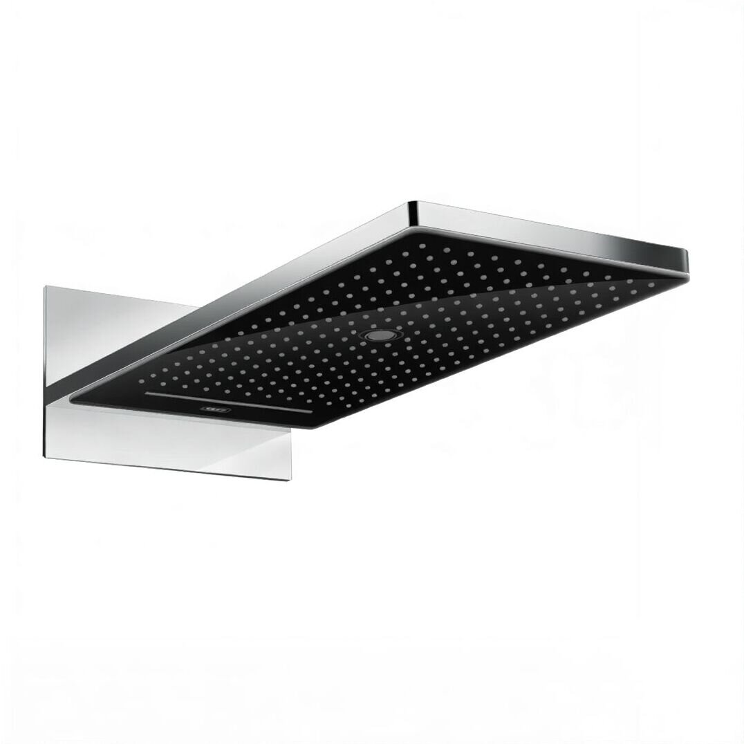 Изображение товара Верхний душ Hansgrohe Rainmaker Select 580 3jet 24001600, черный/хром Изображение товара Верхний душ Hansgrohe Rainmaker Select 580 3jet 24001600, черный/хром