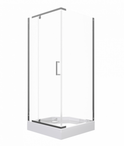 Изображение товара Душевой уголок Triton Терра 90x90 см с прозрачным стеклом и хромовым профилем