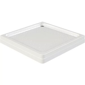Изображение товара Душевой поддон Радомир Дрим 1-11-0-0-0-007, 80 х 80 см, на раме-подставке с устройством слива, квадратный, акрил, белый