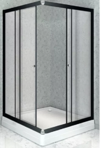Изображение товара Душевой уголок Радомир Дрим 1-09-6-0-0-0070, 80 x 80 см, стекло прозрачное, профиль черный