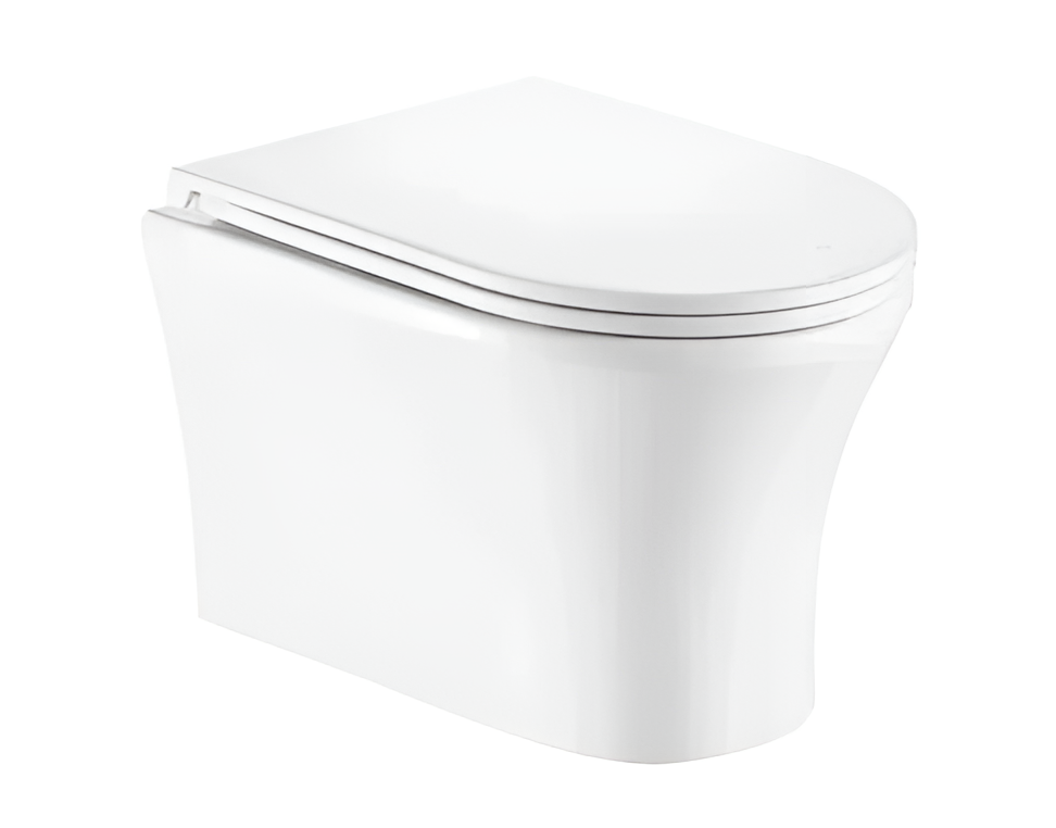 Изображение товара Подвесной унитаз Gid Concavo Tr2101 62232Y безободковый с сиденьем микролифт белый