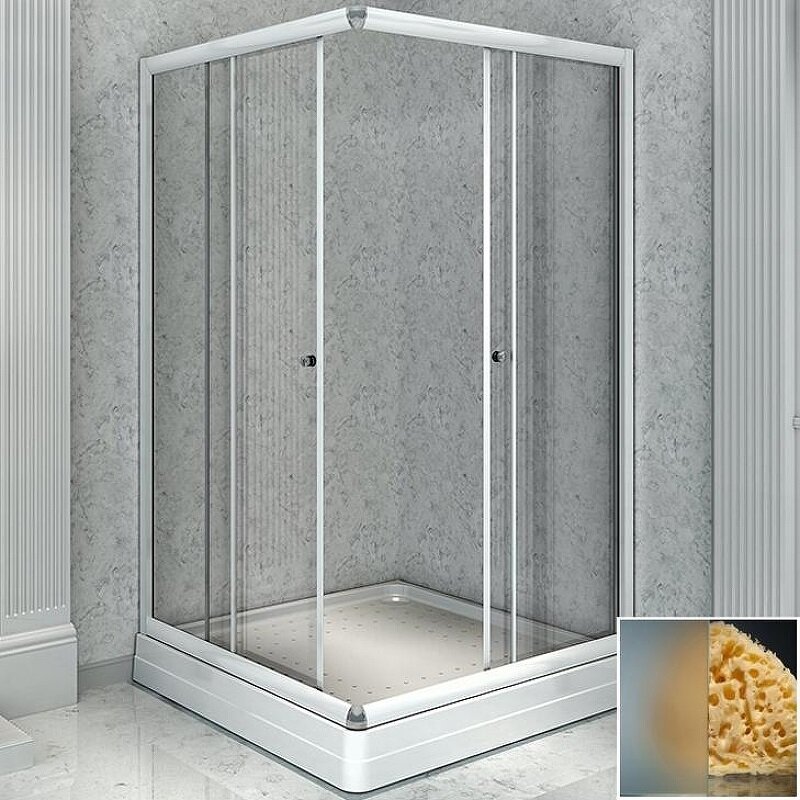 Изображение товара Душевой уголок Радомир Дрим 1-09-1-0-0-1181 90x90 см матовое стекло белый профиль