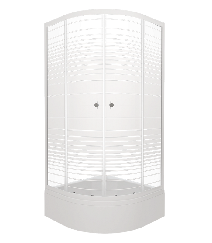 Изображение товара Душевой уголок Triton Стандарт Щ0000061787 100x100 см с раздвижными дверями