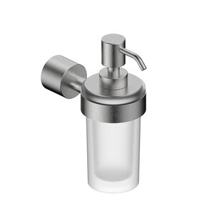 Изображение товара Дозатор для жидкого мыла Abber Osten 316 AA185A9BST из нержавеющей стали с брашированной поверхност