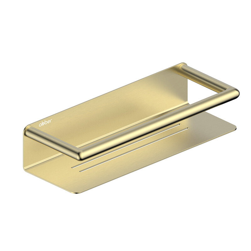 Изображение товара Полка Abber Osten 316 AA1862BG 30 см золотая брашированная настенная