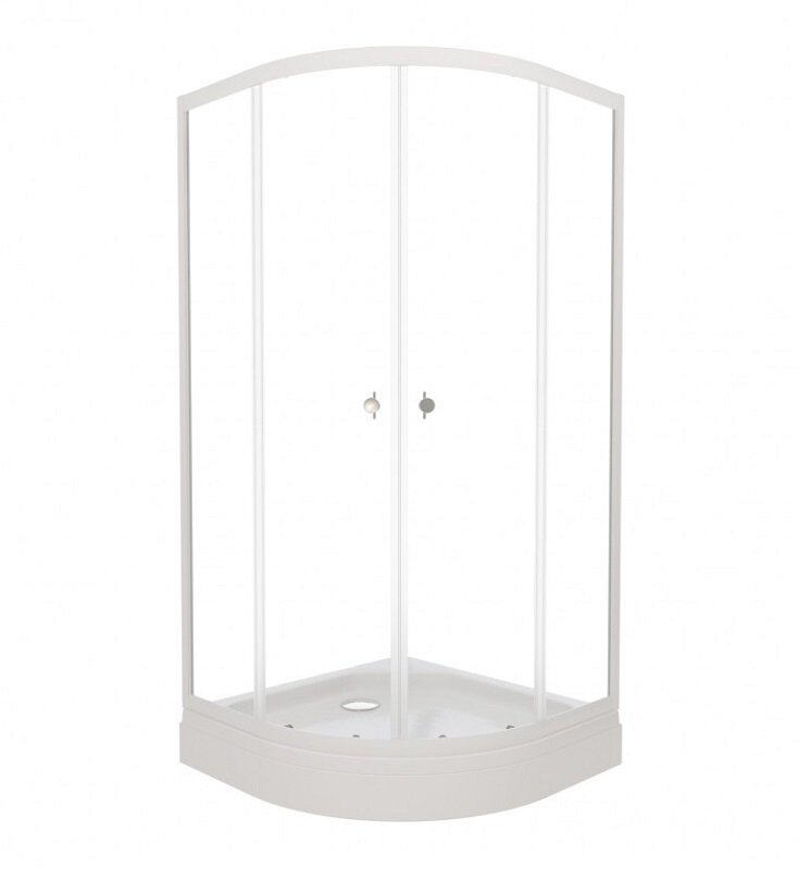 Изображение товара Душевой уголок Triton Ультра 80x80 см с раздвижными дверями