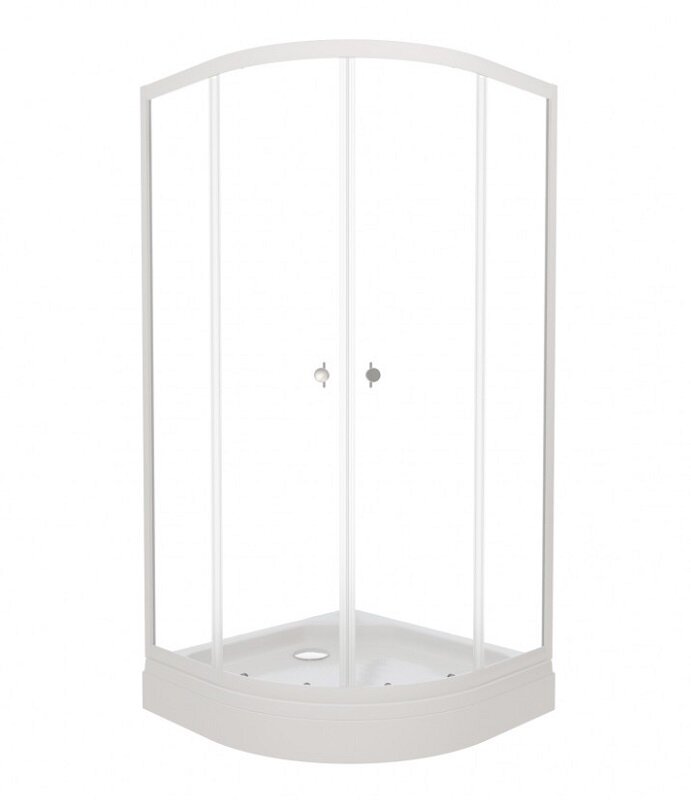 Изображение товара Душевой уголок Triton Ультра 90x90 см, раздвижные двери, прозрачное стекло