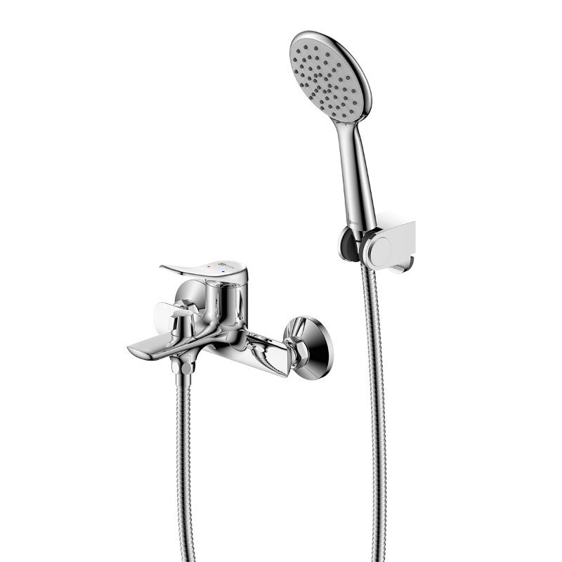Изображение товара Смеситель для ванны и душа Lemark Ortus LM11314C, с душевым гарнитуром, хром