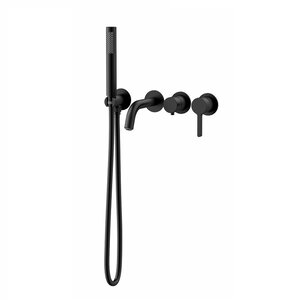 Изображение товара Смеситель для ванны Vincea Villa VTFW-1VL1BN встраиваемый черный матовый