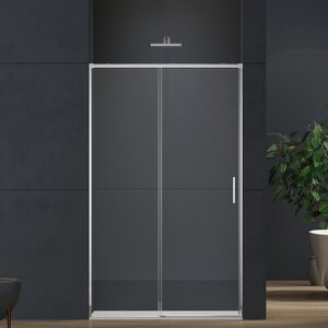 Изображение товара Душевая дверь Vincea Soft VDS-3SO2120CL раздвижная с хромированным профилем