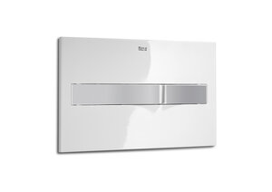 Изображение товара Кнопка смыва Roca PL2 890096005, Combi белая/хром