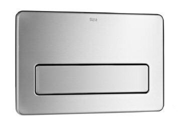 Изображение товара Кнопка смыва Roca PL3 Antivandalica одинарная нержавеющая сталь хром