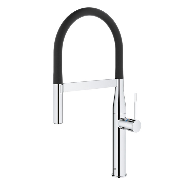 Изображение товара Смеситель для кухонной мойки Grohe Essence 30294000, с поворотным изливом, хром Изображение товара Смеситель для кухонной мойки Grohe Essence 30294000, с поворотным изливом, хром