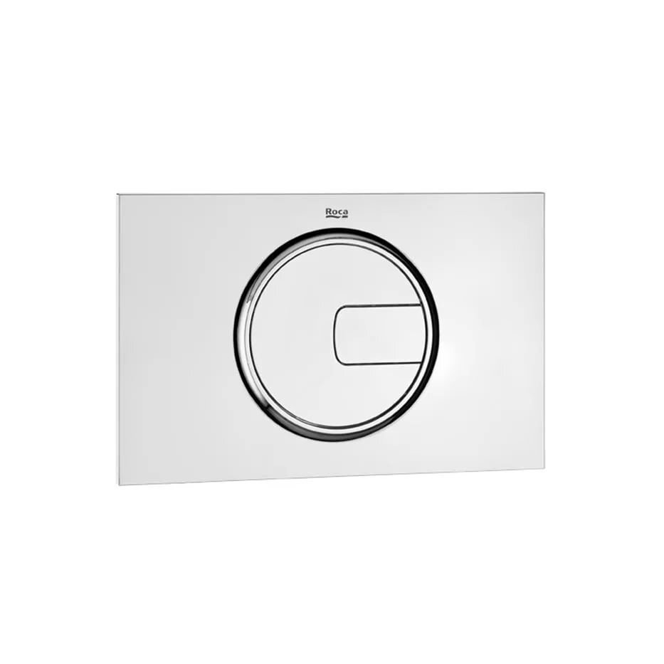 Изображение товара Кнопка смыва Roca PL4 Dual 890098001 для унитаза глянцевый хром 2 режима