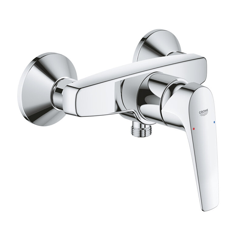Изображение товара Смеситель для душа Grohe BauFlow 23632000, хром, однорычажный Изображение товара Смеситель для душа Grohe BauFlow 23632000, хром, однорычажный