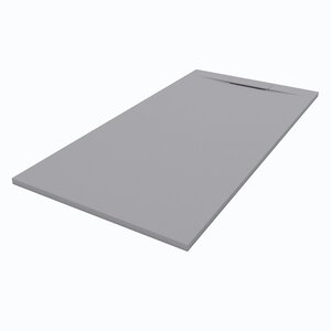 Изображение товара Душевой поддон Starohome Nordic 60890433, 120 х 90 см, литьевой мрамор, прямоугольный, grey matte