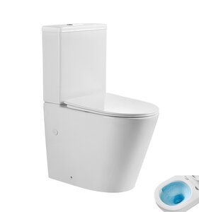 Изображение товара Унитаз-компакт Gid Tornado Tn2189TF 62271Y, безободковый, с сиденьем микролифт, белый