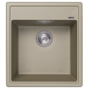 Изображение товара Кухонная мойка Abber Quarz AQ2901S, 46 см, кварцевый композит, песочный
