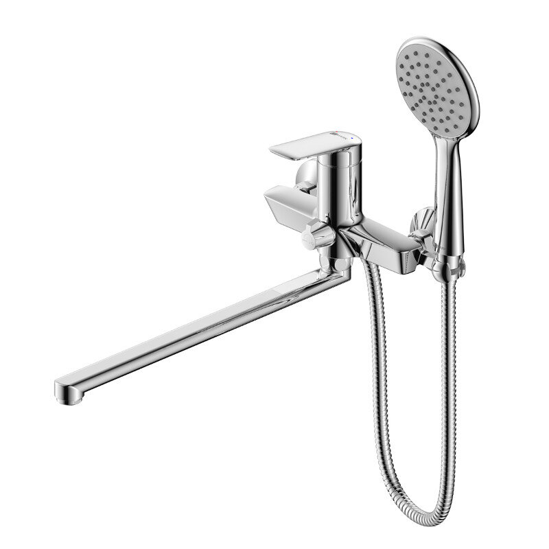 Изображение товара Смеситель для ванны и душа Lemark Verba LM11451C хром с душевым гарнитуром