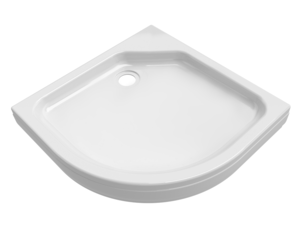 Изображение товара Поддон душевой Triton Щ0000038721, 88 x 88 см, ПД23, низкий, четверть круга, белый