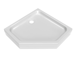 Изображение товара Поддон душевой Triton Щ0000052850, 90 x 90 см, ПД28 высота 17 см, пятиугольный, белый