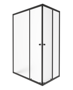 Изображение товара Душевой уголок Triton Вента Щ0000064632, 120 x 80 см, стекло Вельвет, профиль черный