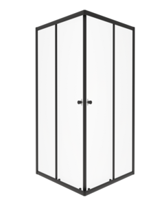 Изображение товара Душевой уголок Triton Вента Щ0000073553, 80 x 80 см, стекло Вельвет, профиль черный