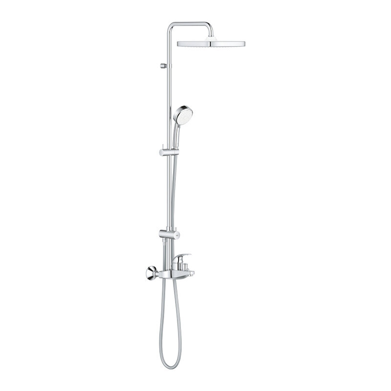 Изображение товара Душевая система Grohe Tempesta Cosmopolitan 26693000 с однорычажным смесителем, хром Изображение товара Душевая система Grohe Tempesta Cosmopolitan 26693000 с однорычажным смесителем, хром